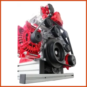 Động cơ Diesel DOHC Common Rail ½ cutaway Educational Trainer IVDD-CR02 AutoEDU