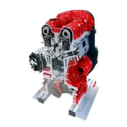 Động cơ DOHC xăng ½ cutaway Educational Trainer IVDB01 AutoEDU