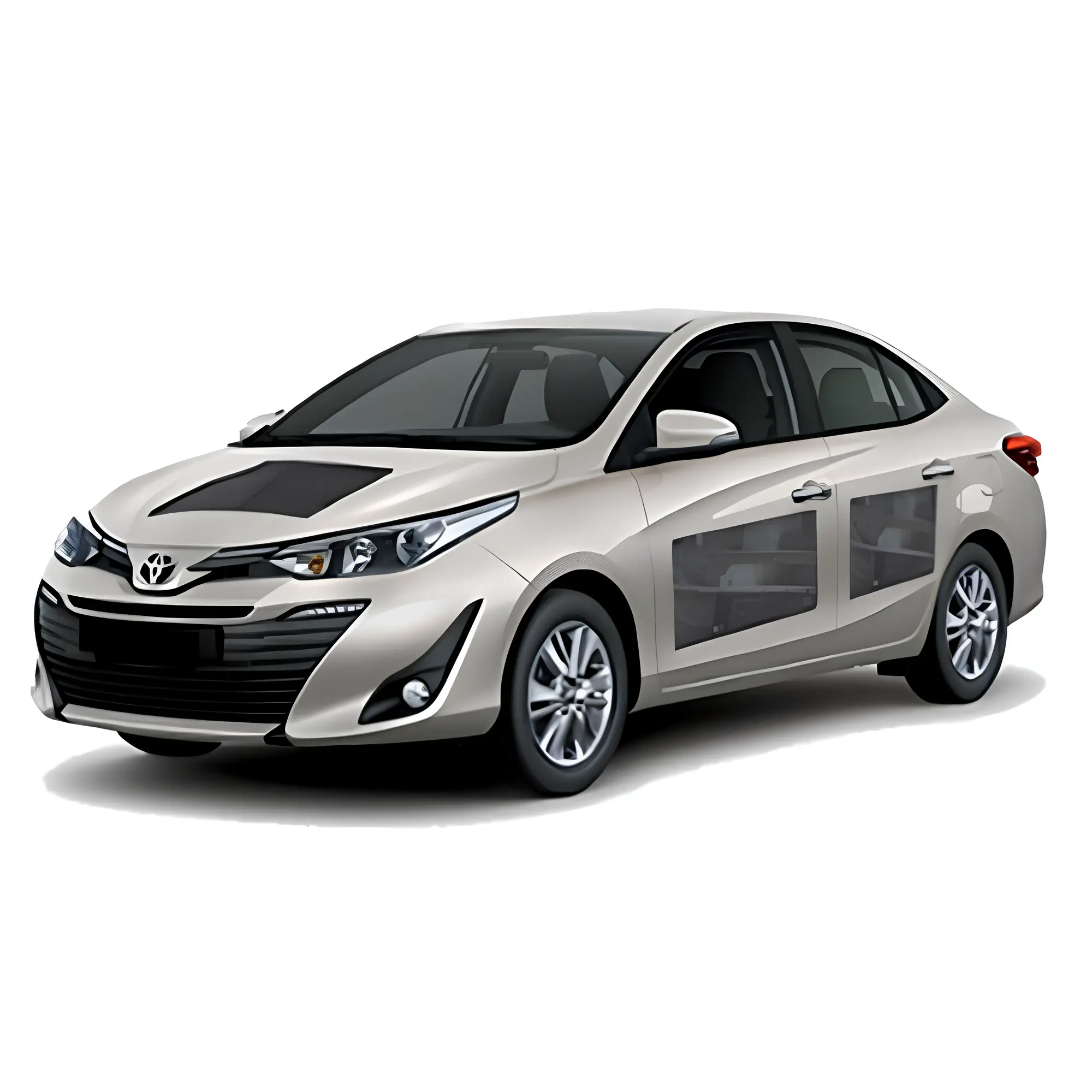 Mô hình tổng thành xe Toyota Vios